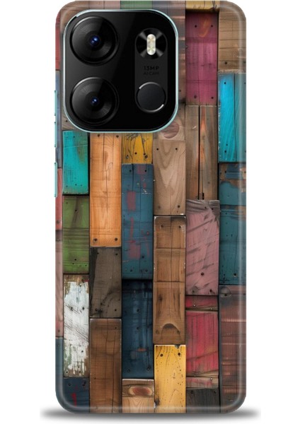 Tecno Spark Go 2023 Kılıf Hd Baskılı Kılıf + Seramik Tam Kaplayan Ekran Koruyucu 330