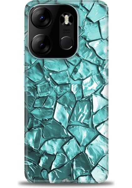 Tecno Spark Go 2023 Kılıf Hd Baskılı Kılıf + Seramik Tam Kaplayan Ekran Koruyucu 335