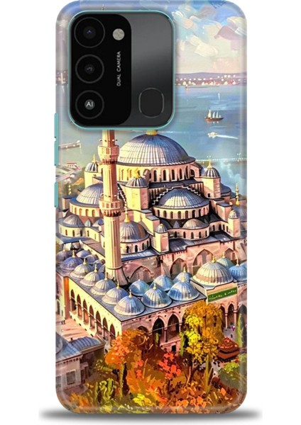 Tecno Spark 8c Kılıf Hd Baskılı Kılıf + Seramik Tam Kaplayan Ekran Koruyucu 226