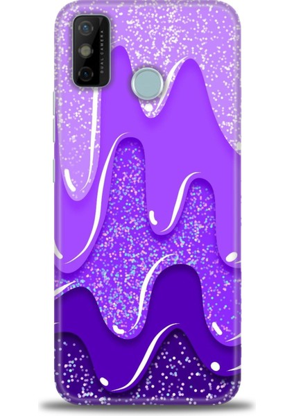 Tecno Spark 6 Go Kılıf Hd Baskılı Kılıf + Seramik Tam Kaplayan Ekran Koruyucu 421