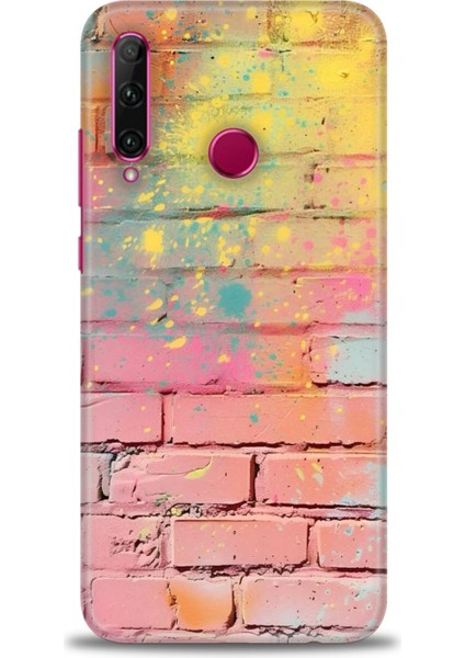 Huawei Honor 20 Lite Kılıf Hd Baskılı Kılıf + Seramik Tam Kaplayan Ekran Koruyucu 432