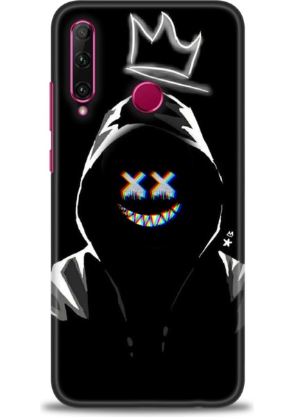 Huawei Honor 20 Lite Kılıf Hd Baskılı Kılıf + Seramik Tam Kaplayan Ekran Koruyucu 351