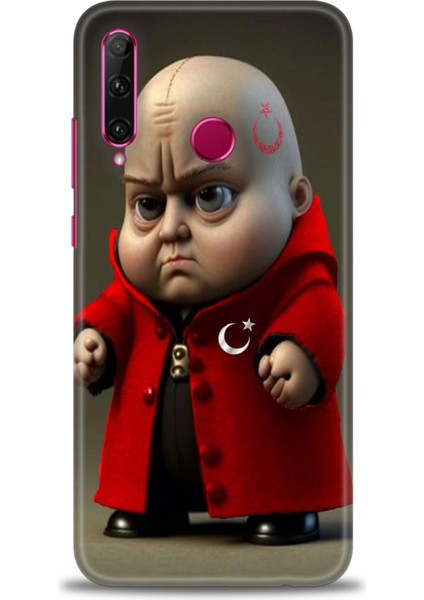 Huawei Honor 20 Lite Kılıf Hd Baskılı Kılıf + Seramik Tam Kaplayan Ekran Koruyucu 245