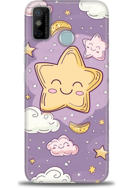 Tecno Spark 6 Go Kılıf Hd Baskılı Kılıf + Seramik Tam Kaplayan Ekran Koruyucu 309
