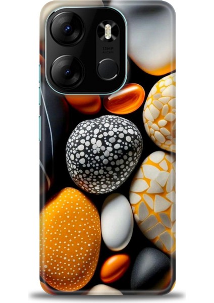 Tecno Spark Go 2023 Kılıf Hd Baskılı Kılıf + Seramik Tam Kaplayan Ekran Koruyucu 342