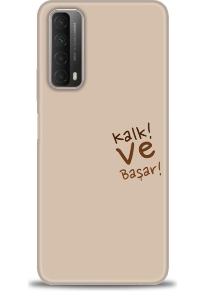 Huawei P Smart 2021 Kılıf Hd Baskılı Kılıf + Seramik Tam Kaplayan Ekran Koruyucu 168