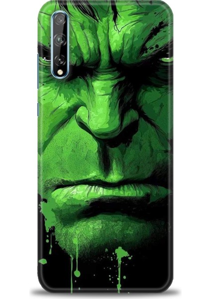 Huawei P Smart S Kılıf Hd Baskılı Kılıf + Seramik Tam Kaplayan Ekran Koruyucu 94