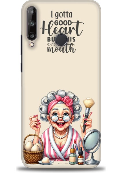 Huawei P40 Lite E Kılıf Hd Baskılı Kılıf + Seramik Tam Kaplayan Ekran Koruyucu 41