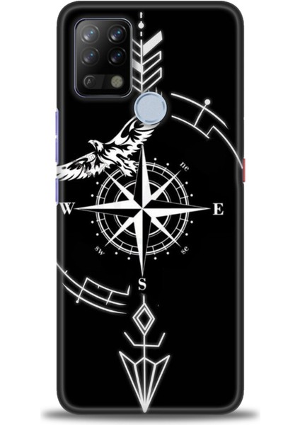 Tecno Pova Kılıf Hd Baskılı Kılıf + Seramik Tam Kaplayan Ekran Koruyucu 90