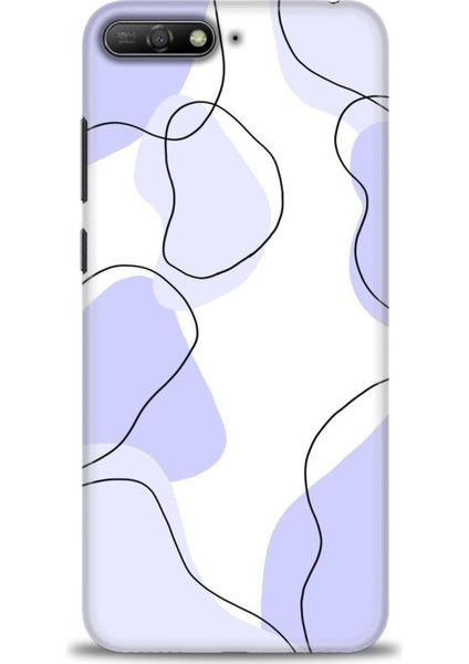Huawei Y6 2018 Kılıf Hd Baskılı Kılıf + Seramik Tam Kaplayan Ekran Koruyucu 178