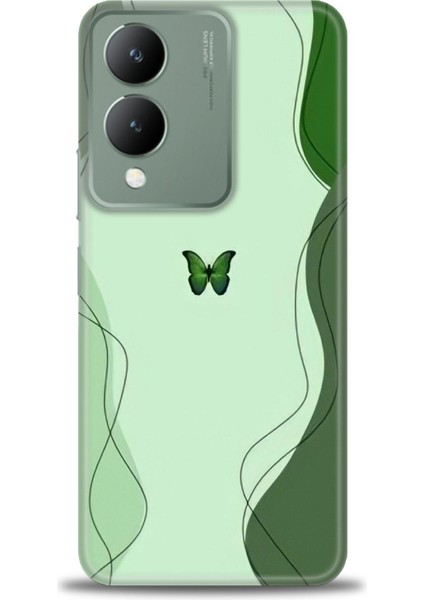 Vivo Y17S Kılıf Hd Baskılı Kılıf + Seramik Tam Kaplayan Ekran Koruyucu 187