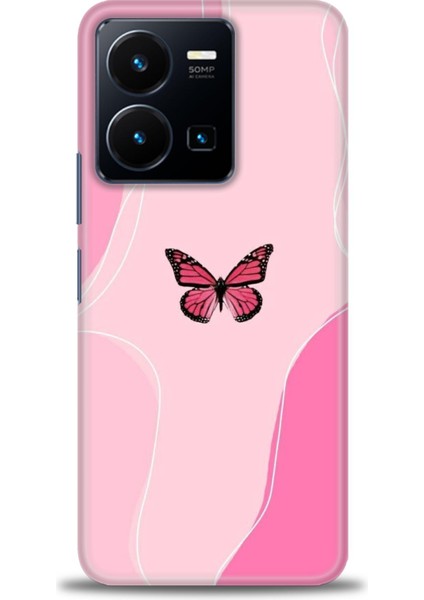 Vivo Y22S Kılıf Hd Baskılı Kılıf + Seramik Tam Kaplayan Ekran Koruyucu 181