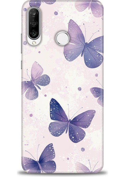 Huawei P30 Lite Kılıf Hd Baskılı Kılıf + Seramik Tam Kaplayan Ekran Koruyucu 291
