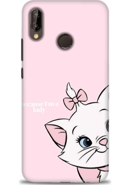 Huawei P20 Lite Kılıf Hd Baskılı Kılıf + Seramik Tam Kaplayan Ekran Koruyucu 220