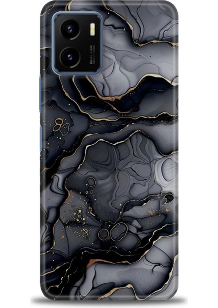 Vivo Y15S Kılıf Hd Baskılı Kılıf + Seramik Tam Kaplayan Ekran Koruyucu 314