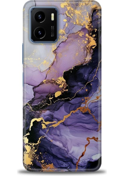 Vivo Y15S Kılıf Hd Baskılı Kılıf + Seramik Tam Kaplayan Ekran Koruyucu 315