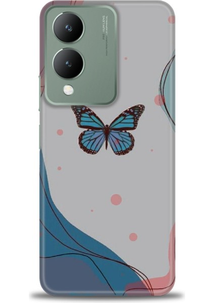 Vivo Y17S Kılıf Hd Baskılı Kılıf + Seramik Tam Kaplayan Ekran Koruyucu 185