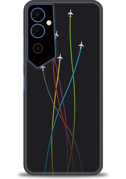 Tecno Pova Neo 2 Kılıf Hd Baskılı Kılıf + Seramik Tam Kaplayan Ekran Koruyucu 385