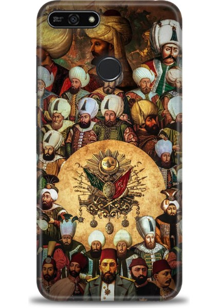 Huawei Honor 7A Kılıf Hd Baskılı Kılıf + Seramik Tam Kaplayan Ekran Koruyucu 468