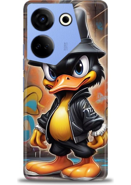 Tecno Camon 20 Pro 4g Kılıf Hd Baskılı Kılıf + Seramik Tam Kaplayan Ekran Koruyucu 256