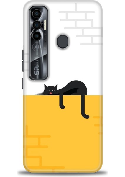 Tecno Spark 7 Pro Kılıf Hd Baskılı Kılıf + Seramik Tam Kaplayan Ekran Koruyucu 79