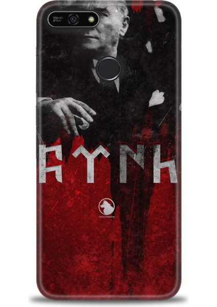 Huawei Honor 7A Kılıf Hd Baskılı Kılıf + Seramik Tam Kaplayan Ekran Koruyucu 23