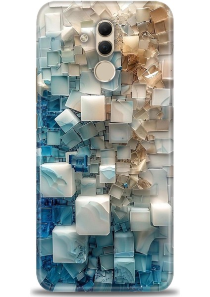 Huawei Mate 20 Lite Kılıf Hd Baskılı Kılıf + Seramik Tam Kaplayan Ekran Koruyucu 326