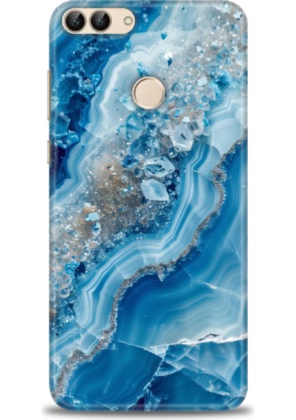 Huawei P Smart Kılıf Hd Baskılı Kılıf + Seramik Tam Kaplayan Ekran Koruyucu 317
