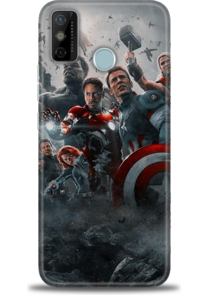 Tecno Spark 6 Go Kılıf Hd Baskılı Kılıf + Seramik Tam Kaplayan Ekran Koruyucu 98