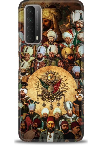 Huawei P Smart 2021 Kılıf Hd Baskılı Kılıf + Seramik Tam Kaplayan Ekran Koruyucu 468