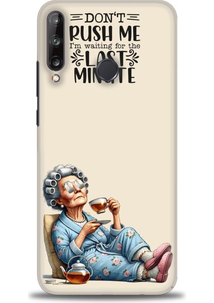 Huawei P40 Lite E Kılıf Hd Baskılı Kılıf + Seramik Tam Kaplayan Ekran Koruyucu 46