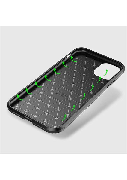 Apple iPhone 11 Kılıf Siyah Karbon Silikon Orijinal Esnek Ince Geliştirilmiş Dayanıklı Darbe Karşıtı Koruyucu Yeni Nesil Tasarım (Apple iPhone 11, Siyah) fırsatları