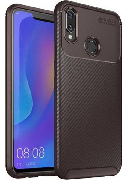Huawei Honor Play Kılıf Kahverengi Karbon Silikon Orijinal Esnek Ince Geliştirilmiş Dayanıklı Darbe Karşıtı Koruyucu Yeni Nesil Tasarım (Huawei Honor Play, Kahverengi) fiyatları