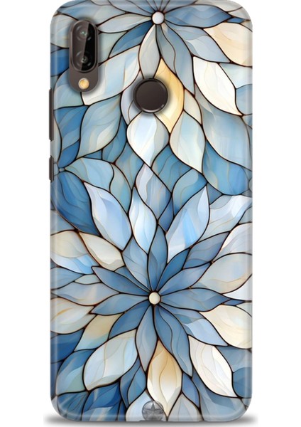 Huawei P20 Lite Kılıf Hd Baskılı Kılıf + Seramik Tam Kaplayan Ekran Koruyucu 332