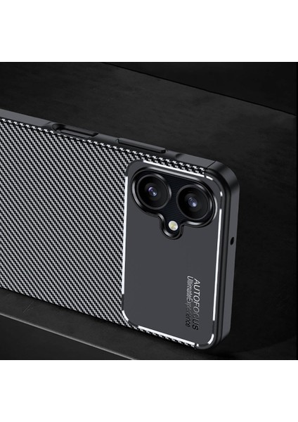 Samsung Galaxy A06 ile Uyumlu Kılıf Siyah Karbon Silikon Orijinal (Samsung Galaxy A06 ile Uyumlu, Siyah) indirimleri