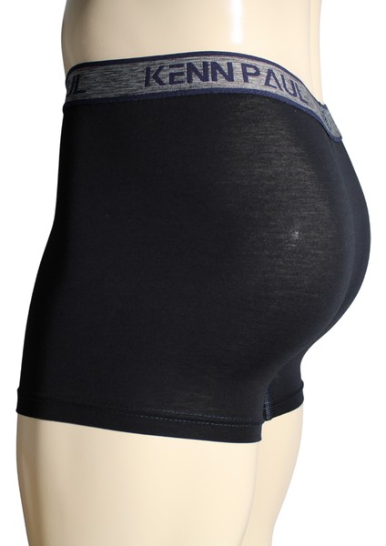 3'lü Boxer 3xl–6xl Büyük Beden – Düz, Yumuşak Pamuk