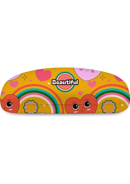 DJ-412 Dijital Baskılı Metal Gözlük KUTUSU-DSN0014