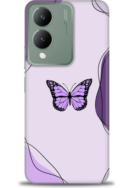 Vivo Y17S Kılıf Hd Baskılı Kılıf + Seramik Tam Kaplayan Ekran Koruyucu 182