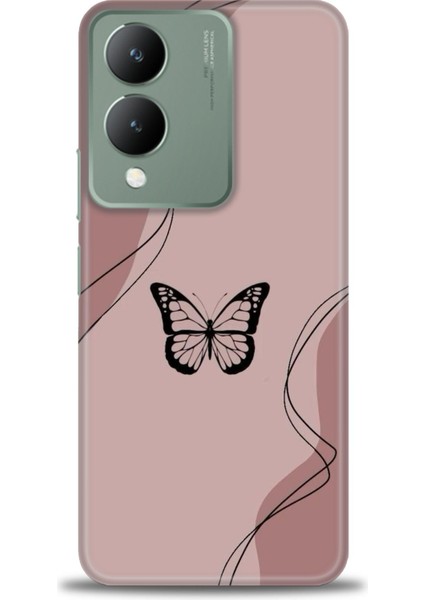 Vivo Y17S Kılıf Hd Baskılı Kılıf + Seramik Tam Kaplayan Ekran Koruyucu 183