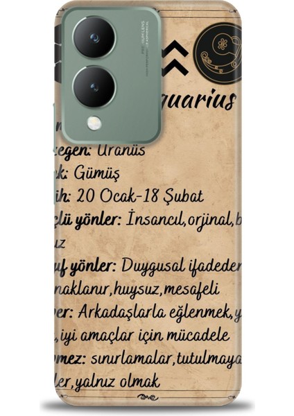 Vivo Y17S Kılıf Hd Baskılı Kılıf + Seramik Tam Kaplayan Ekran Koruyucu 476