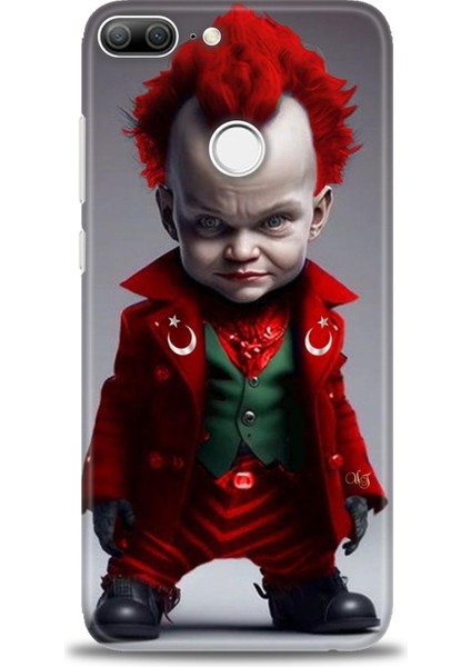 Huawei Honor 9 Lite Kılıf Hd Baskılı Kılıf + Seramik Tam Kaplayan Ekran Koruyucu 248