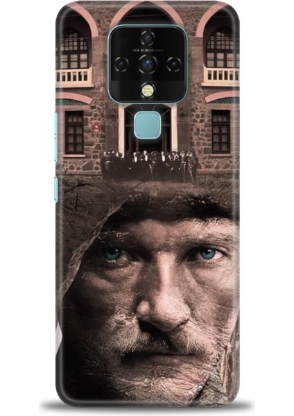 Tecno Camon 16 Kılıf Hd Baskılı Kılıf + Seramik Tam Kaplayan Ekran Koruyucu 30