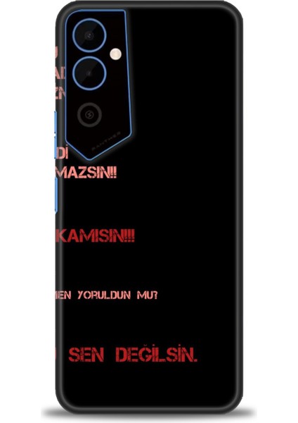 Tecno Pova Neo 2 Kılıf Hd Baskılı Kılıf + Seramik Tam Kaplayan Ekran Koruyucu 391