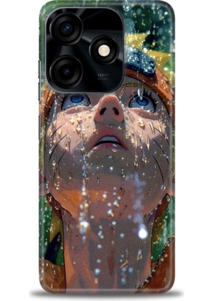 Tecno Spark 10C Kılıf Hd Baskılı Kılıf + Seramik Tam Kaplayan Ekran Koruyucu 258