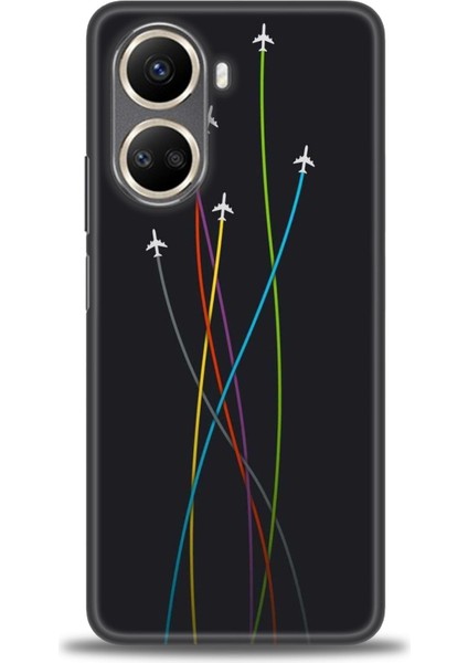 Huawei Nova 10 Se Kılıf Hd Baskılı Kılıf + Seramik Tam Kaplayan Ekran Koruyucu 385