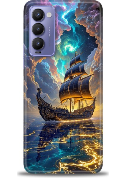 Tecno Camon 18 Kılıf Hd Baskılı Kılıf + Seramik Tam Kaplayan Ekran Koruyucu 233