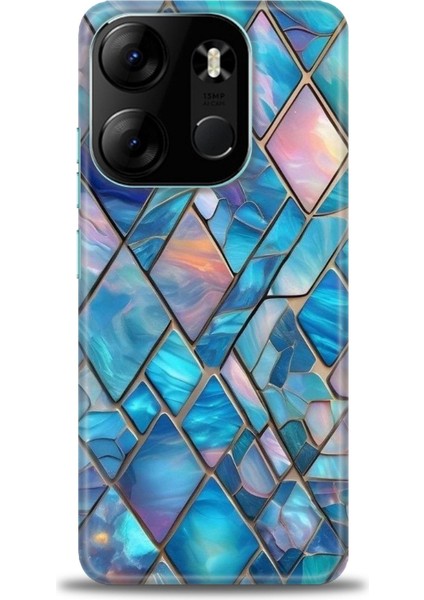 Tecno Spark Go 2023 Kılıf Hd Baskılı Kılıf + Seramik Tam Kaplayan Ekran Koruyucu 338