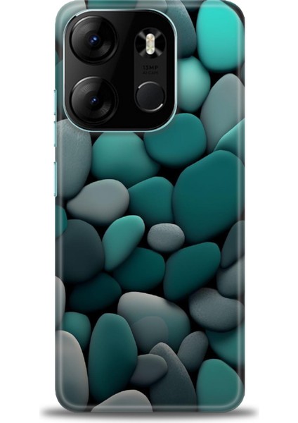 Tecno Spark Go 2023 Kılıf Hd Baskılı Kılıf + Seramik Tam Kaplayan Ekran Koruyucu 346