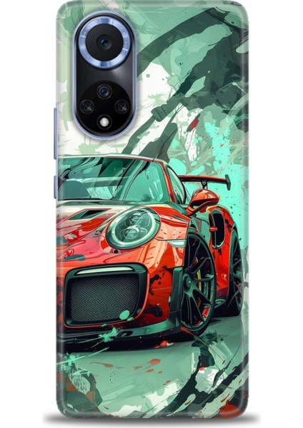 Huawei Honor 50 Kılıf Hd Baskılı Kılıf + Seramik Tam Kaplayan Ekran Koruyucu 109