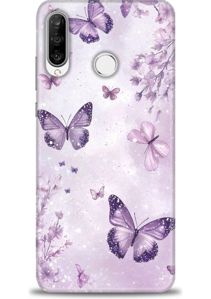 Huawei P30 Lite Kılıf Hd Baskılı Kılıf + Seramik Tam Kaplayan Ekran Koruyucu 292